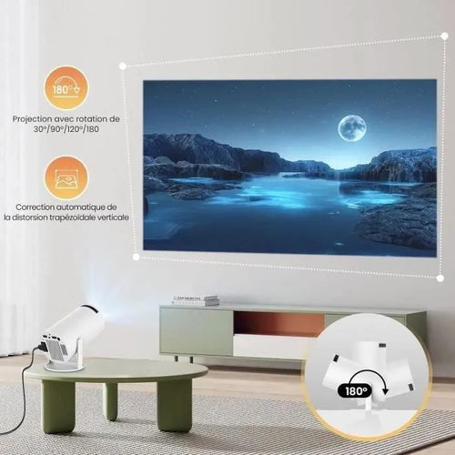 🎥 Vidéoprojecteur Portable HD | Écran géant partout